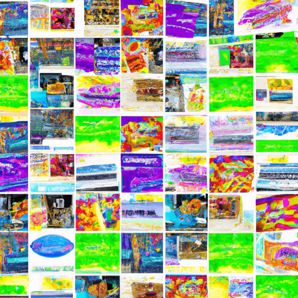 A collage of colorful ads representing various categories on free advertising sites in the UK.