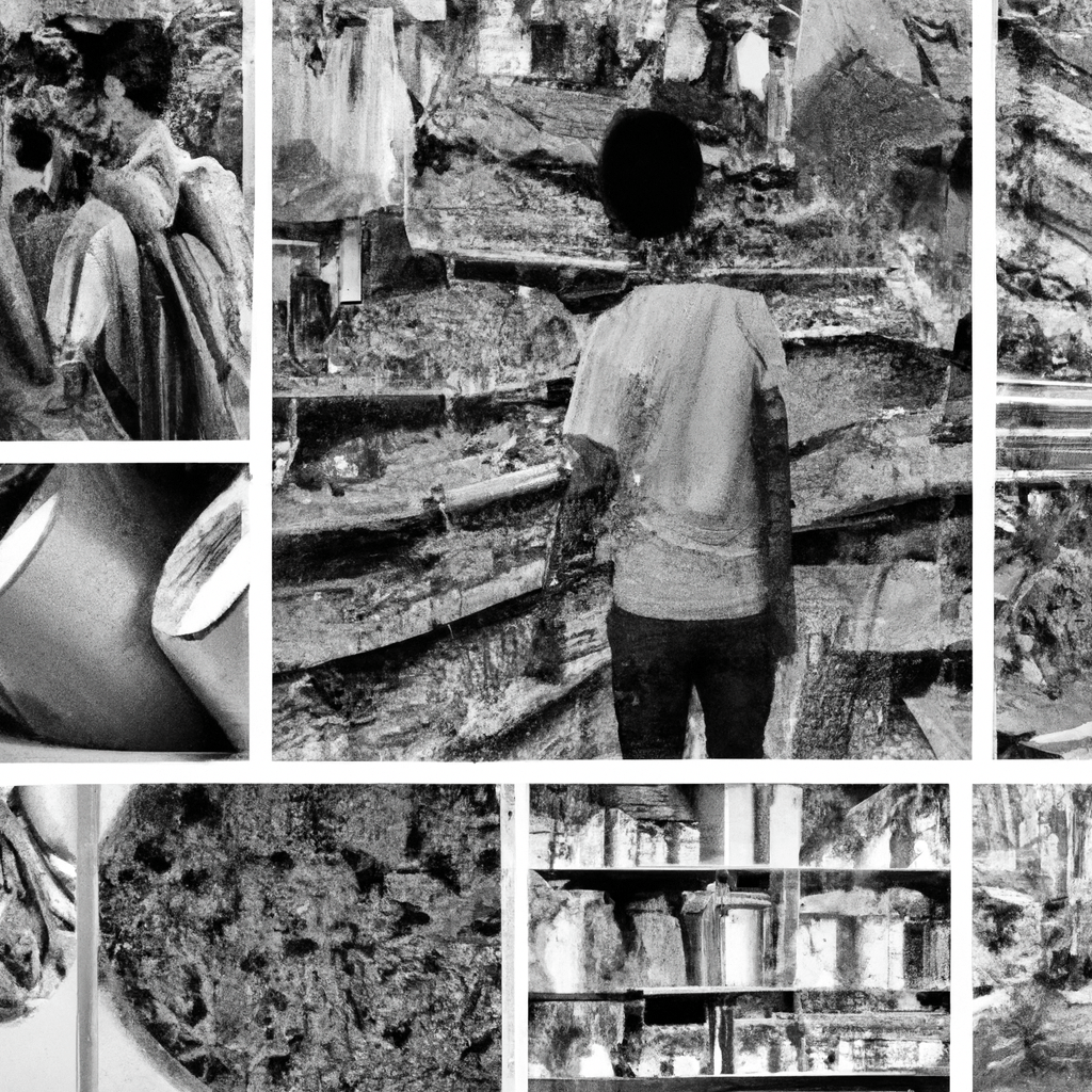 A colorful collage of various products and services being bought and sold in Singapore's vibrant classified scene.