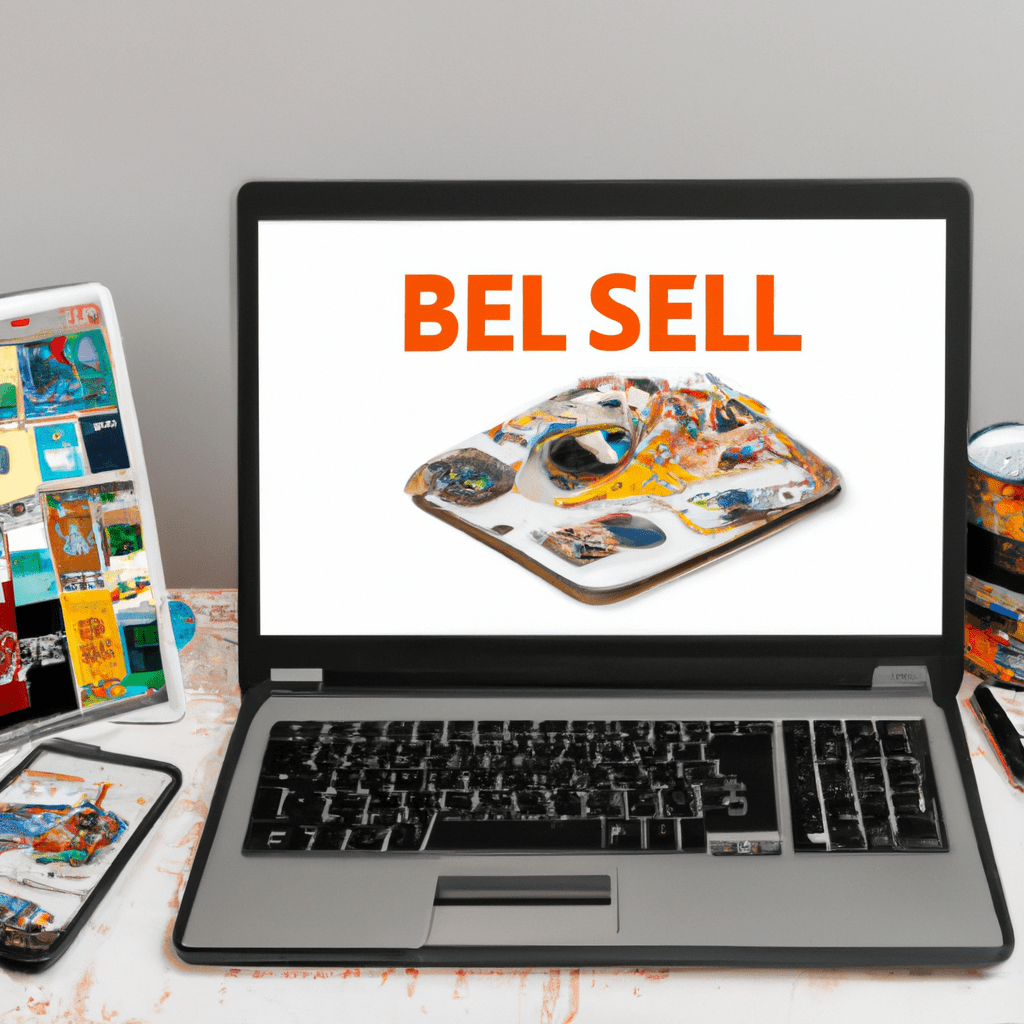 a laptop with a buy and sell website dis 1024x1024 91386647