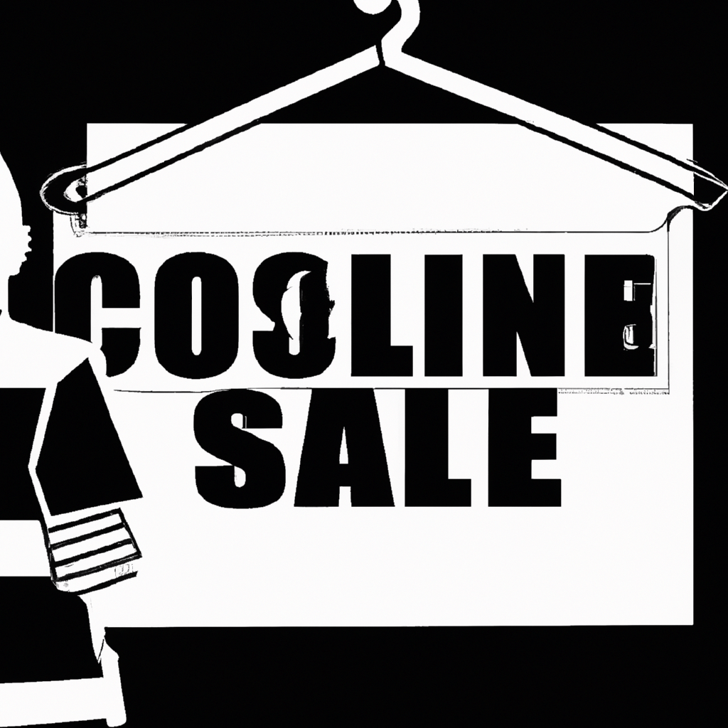 a person posting clothing sale ad online 1024x1024 4388710