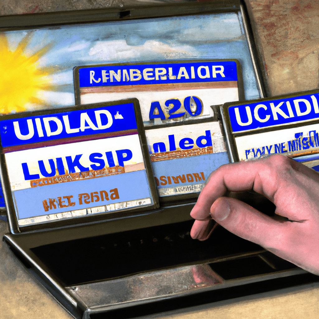 A person using a laptop with multiple UK classified ad websites open on the screen.