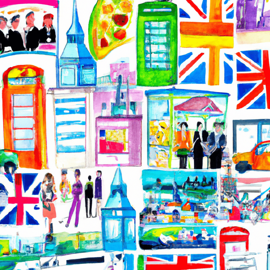 A vibrant collage of diverse UK businesses.
