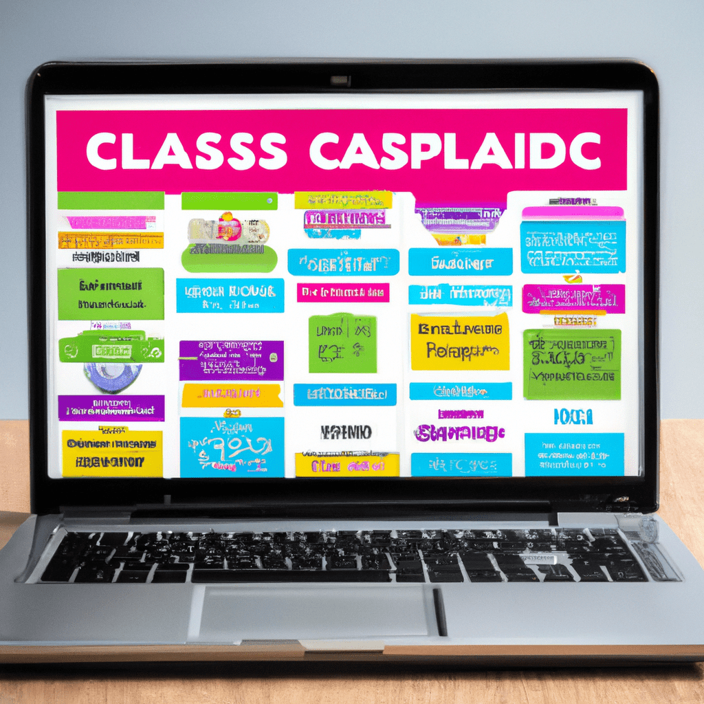 A vibrant image of a laptop displaying a variety of classified ads from different categories, showcasing the versatility and accessibility of free classified UK platforms.