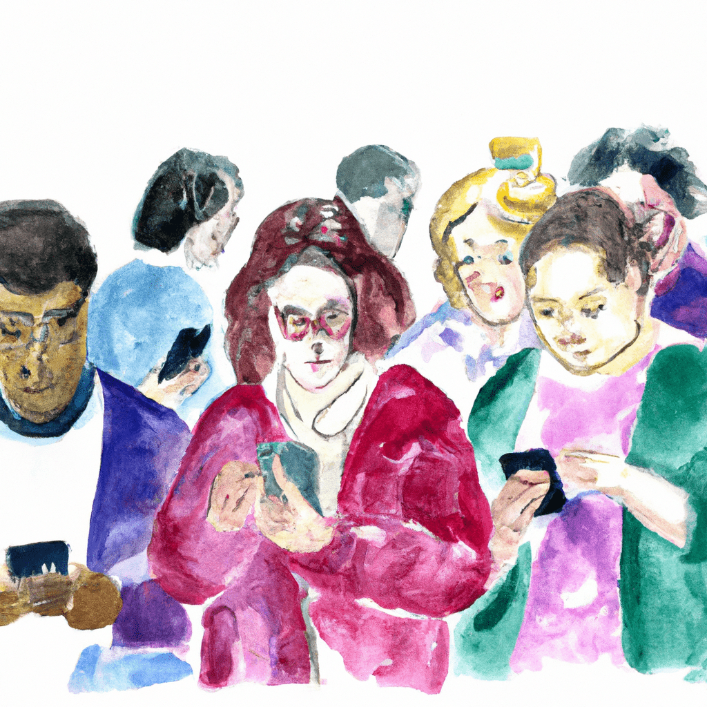An image of a diverse group of individuals using their smartphones to post and browse online classified ads.