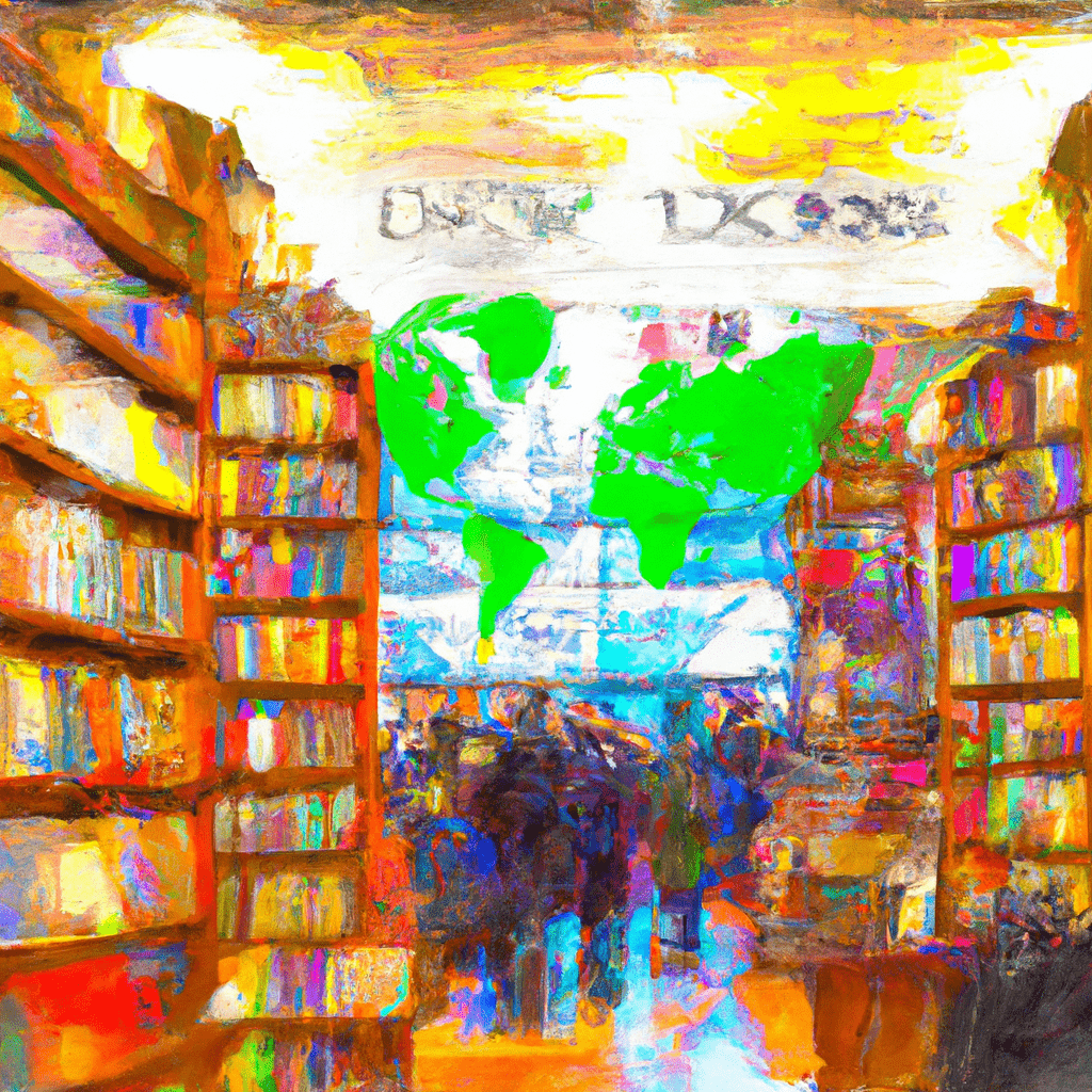 bustling new york bookstore with global 1024x1024 95261614