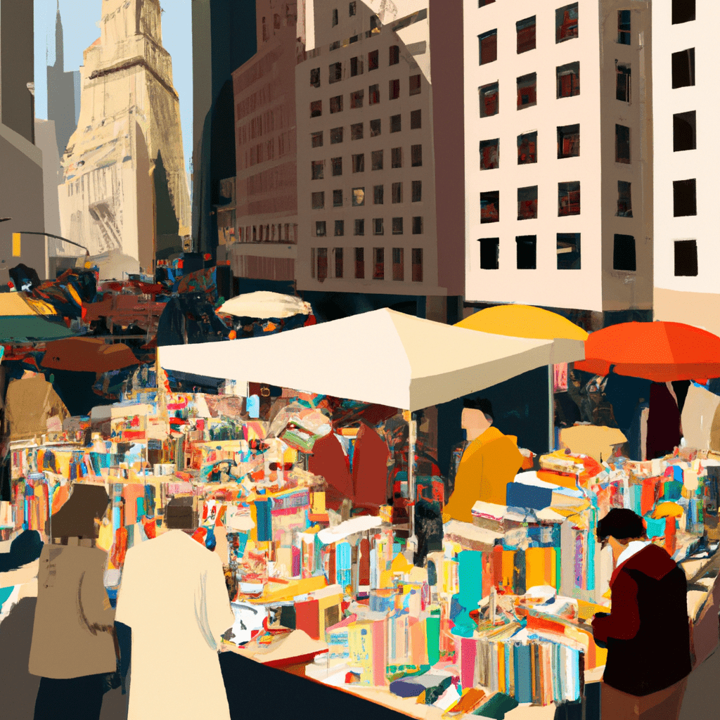 bustling new york street book market sce 1024x1024 64089985