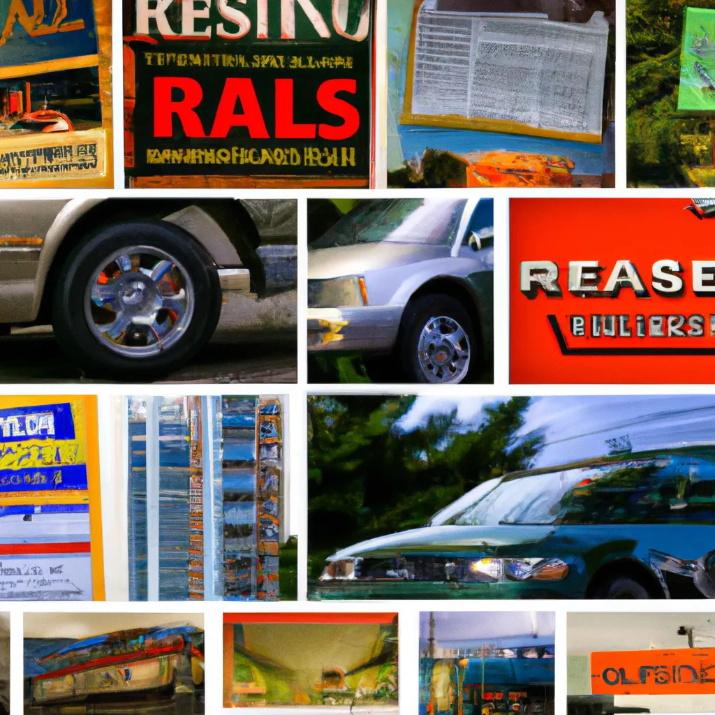 ads for cars, jobs, real estate